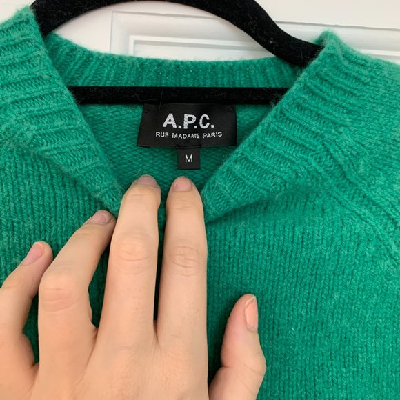APC Emerald Green Sweater - Picture 3 of 3